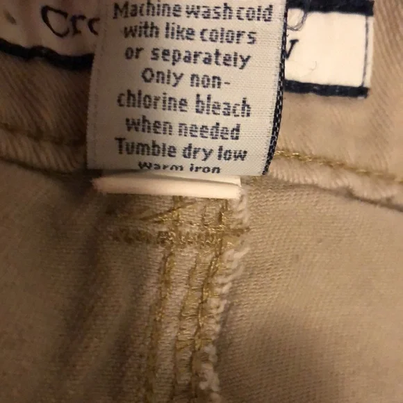 Croft & Barrow Jeans size 8 Short/Petite tan - Picture 9 of 13